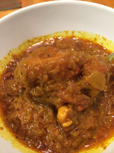 おうちでインドカレー。