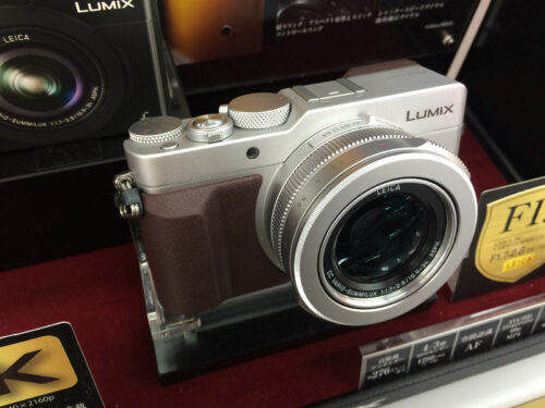 Lumix LX100のモックアップを触ってきました。