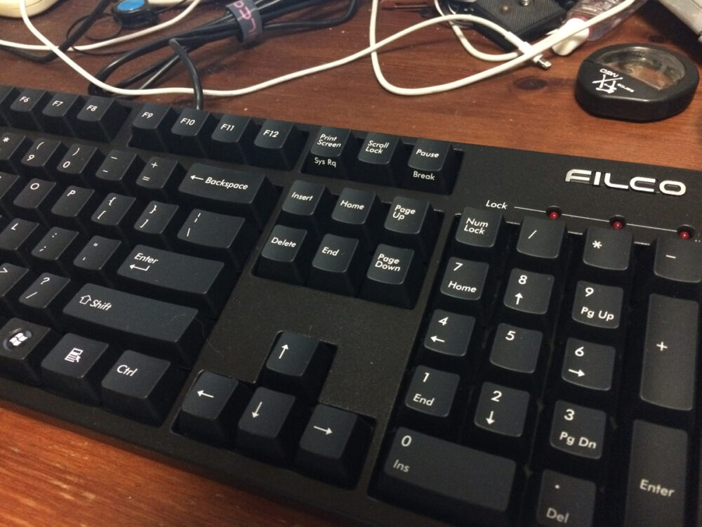 FILCOカチャカチャキーボード新調。