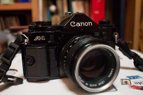 フイルムカメラ・キヤノンA-1購入記。