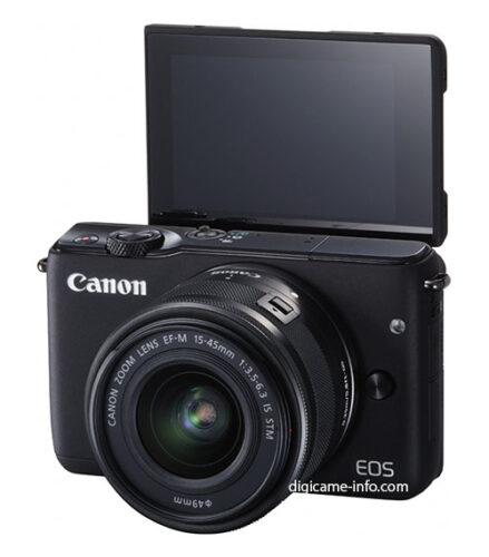 キヤノンEOS M10と新型沈胴標準ズーム。