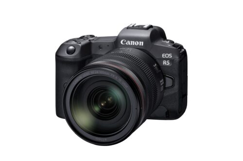 CP+2020中止。追記：EOS R5の上面液晶。