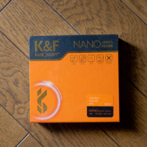 K＆F Conceptの新製品ND2-ND400可変NDフィルターレビュー。なめらかビデオ撮影。