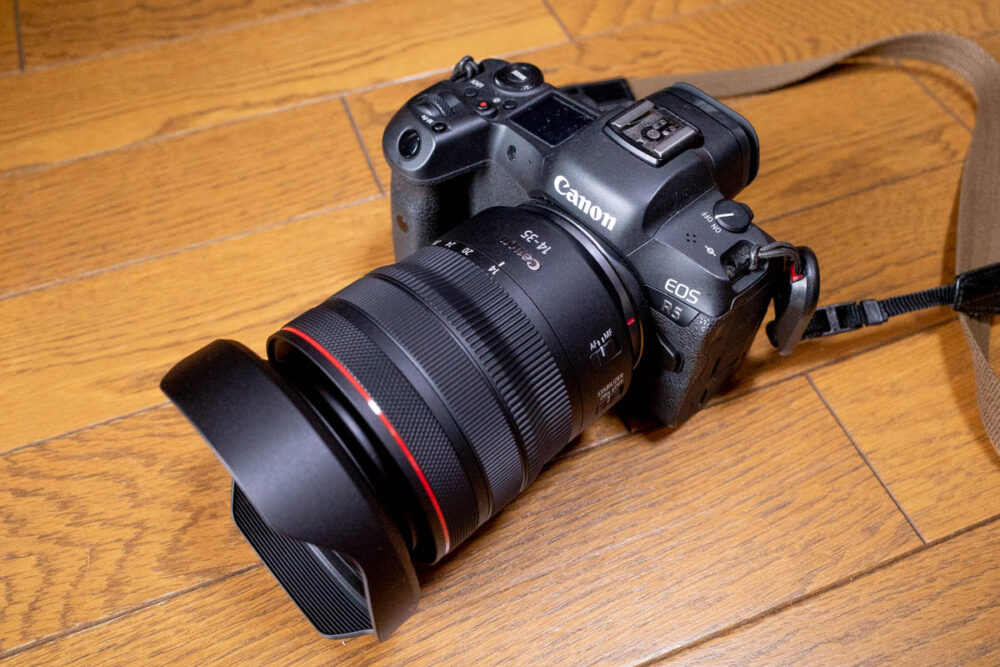 スマホ/家電/カメラCanon RF14-35mm F4 L IS USM 新品未使用品