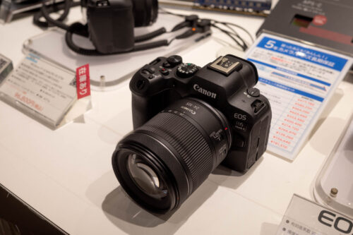 EOS R6 Mark II触ってきました。