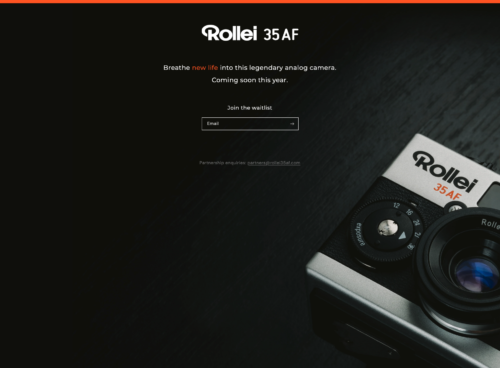 フイルムカメラRollei 35AF続報。