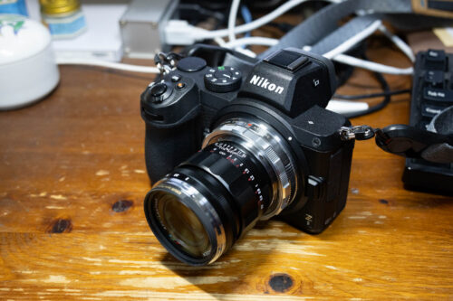 Voigtlander APO-LANTHAR 50mm F2 Aspherical VM＋ニコンZ 5＋SHOTEN ヘリコイド付マウントアダプター。