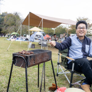 1年ちょいぶりのBBQ＠大泉さくら運動公園炊事広場。