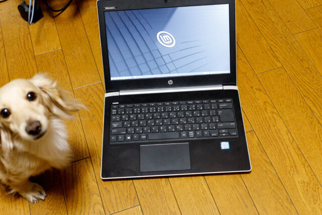 Linux mintをモバイルノートで使おう。