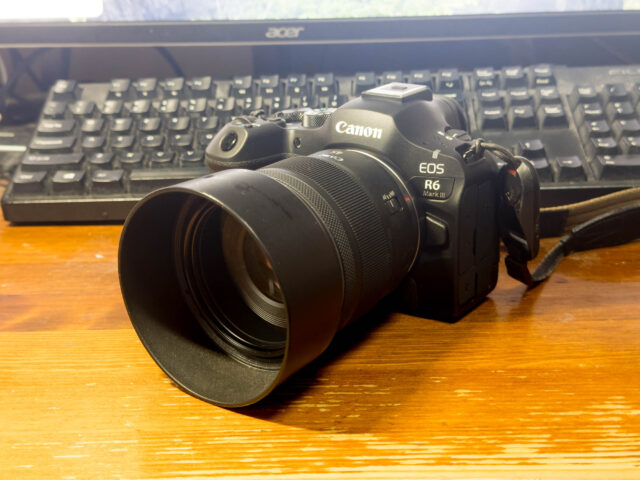 EOS R6 Mark III導入しました。ちょっと大きくなったよ。